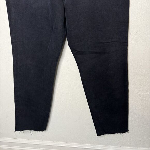 New Old Navy Maternity Full-Panel OG Straight Black Stretch Jeans Women’s 16 - Picture 6 of 8